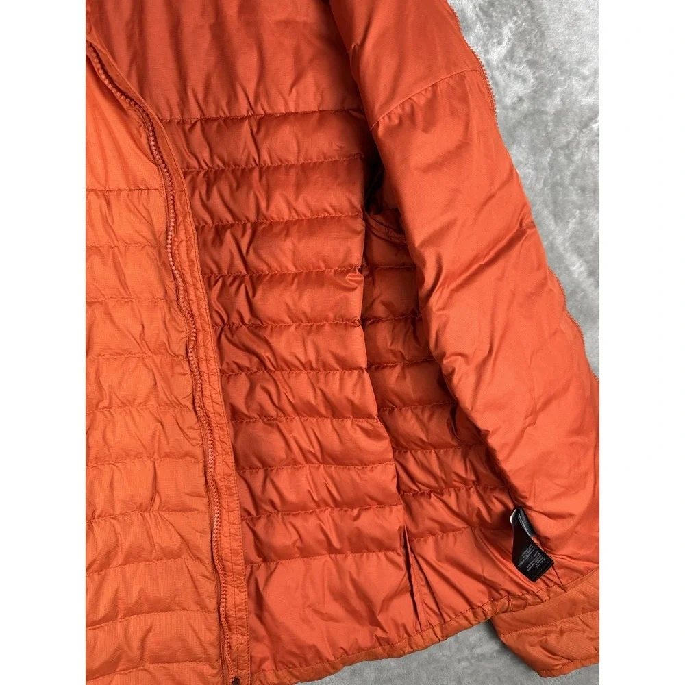 The North Face Puffer Jacket 550 Fill Short Full Zip Casual Winter Mens Small